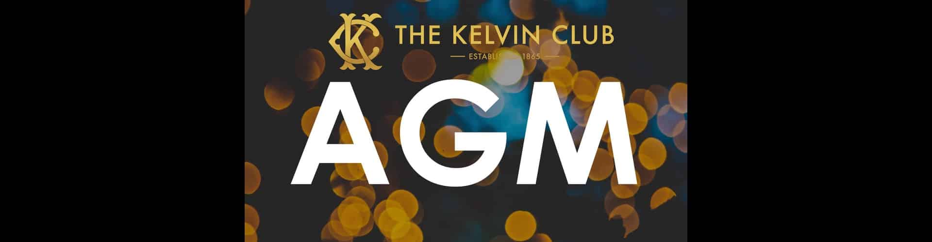 Kelvin Club AGM Dinner